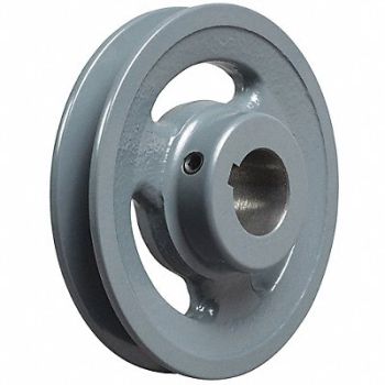 TB WOOD S V-Belt Pulley Cast Iron 6.75 O.D., 145U58