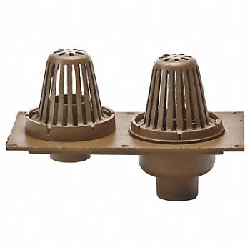 SMITH LIGHT COMMERCIAL Roof Drain 11-3/4 in H, 45DR98