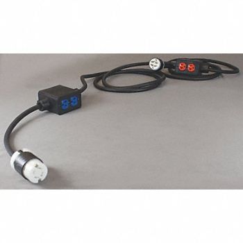 KH INDUSTRIES Feed Through Stringer 2 Boxes 30 ft 20A, 14A291