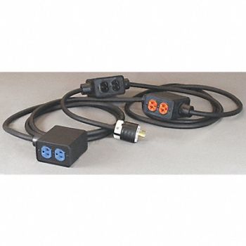 KH INDUSTRIES Dead End Stringer 3 Boxes 30 ft 20A, 14A293