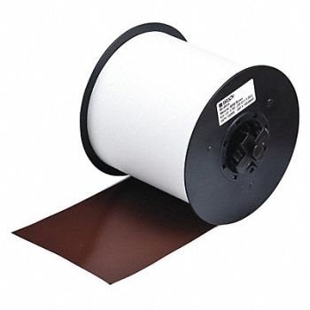 BRADY Tape Cartridge Brown 100 ft L 4 in W, 14A537
