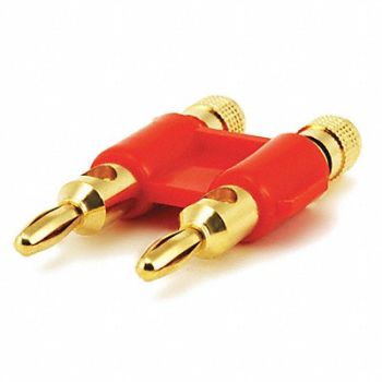 MONOPRICE Banana Speaker Plugs Dual-Gold, 14C218