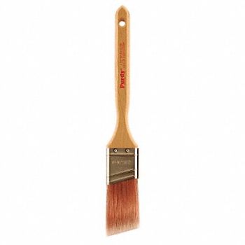 PURDY Paint Brush 1 1/2 in Angle Sash Nylon, 14C527