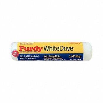 PURDY Paint Roller Cover 9 L 1/4 Nap Dralon, 14C561