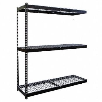 HALLOWELL Boltless Shelving 48x84x96in AdOn, 14C730