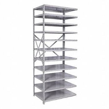 HALLOWELL Metal Shlvng Cap 500 lb 24inx84inx36in, 14C780