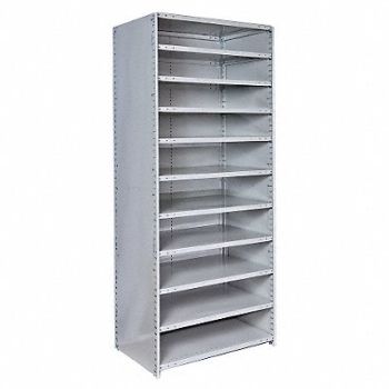 HALLOWELL Metal Shlvng Cap 350 lb 24inx84inx48in, 14P343