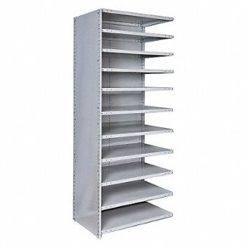 HALLOWELL Metal Shlvng Cap 350 lb 24inx84inx48in, 14P344