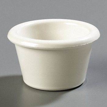 CARLISLE Smooth Ramekin 1.5 oz Bone PK48, 14C953