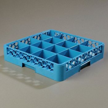 CARLISLE Glass Rack 16 Compartment PK6, 14D002