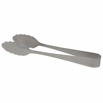 CARLISLE Scalloped Serving Tong SS 10.5 In PK12, 14D046