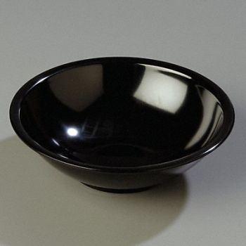 CARLISLE Bowl 27-1/2 oz Black PK48, 14D088