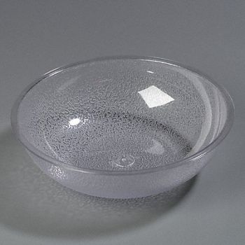 CARLISLE Pebbled Bowl 3 qt. Clear PK12, 14D143