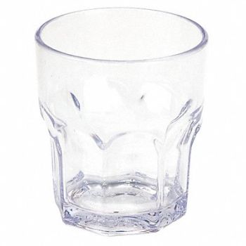 CARLISLE Tumbler 12 oz Clear PK24, 14D179