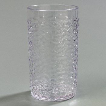 CARLISLE Tumbler 8 oz Clear PK24, 14D188