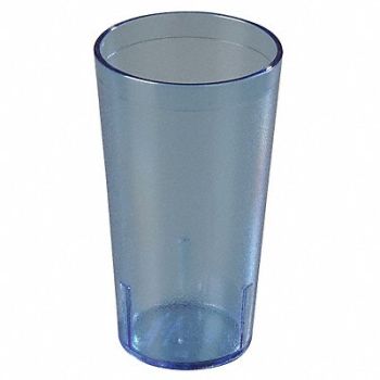 CARLISLE Tumbler Stackable 16 oz Blue PK72, 14D194
