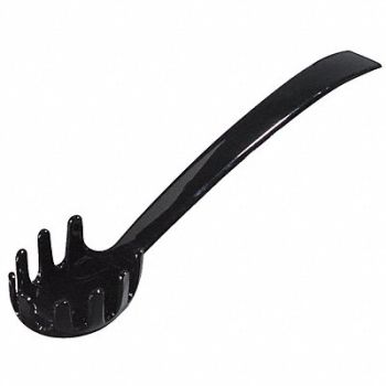 CARLISLE Buffet Pasta Fork Black 9.5 In PK12, 14D233