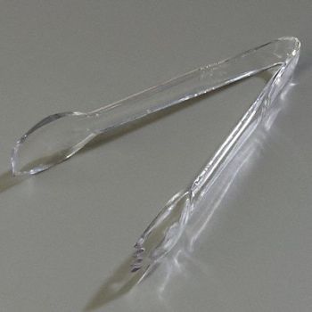 CARLISLE Salad Tong Clear 9.03 In PK12, 14D288