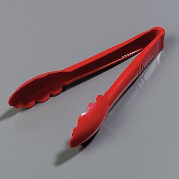 CARLISLE Utility Tong Red 8.85 In PK12, 14D301