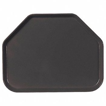 CARLISLE Glasteel Tray 14 x 18 Black PK12, 14D367