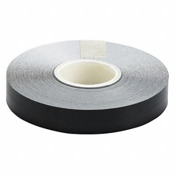 BRADY Floor Tape Black 1/2 inx50 ft Roll, 14D455