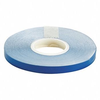 BRADY Floor Tape Blue 1/4 inx50 ft Roll, 14D459