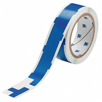 BRADY Floor Tape Blue 1 1/2 inx1 in T PK545, 14D462