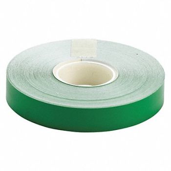 BRADY Floor Tape Green 1/2 inx50 ft Roll, 14D465