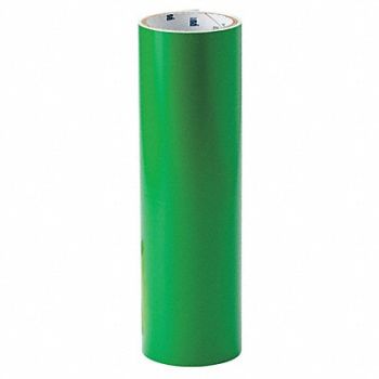 BRADY Shadow Marking Tape Green 12inx12ft Roll, 14D468