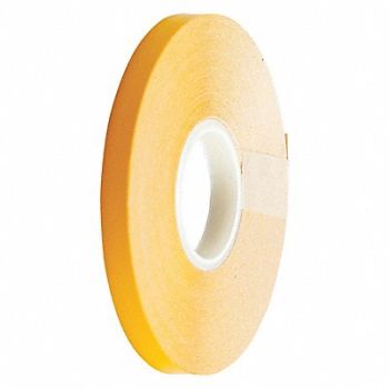 BRADY Floor Tape Yellow 1/4 inx50 ft Roll, 14D474
