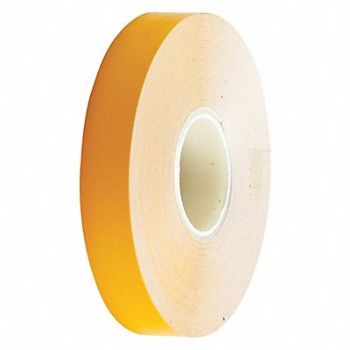 BRADY Floor Tape Yellow 1/2 inx50 ft Roll, 14D475