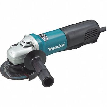 MAKITA Angle Grinder 13 A Barrel Grip 5.3 lb, 14F049