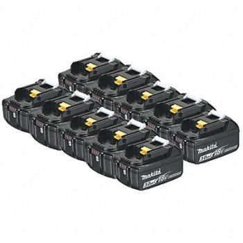 MAKITA Battery Pack (10) 3.0 Ah Li-Ion PK10, 14F062