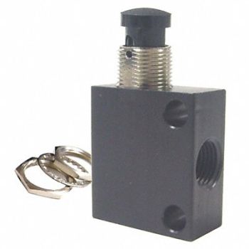 PNEUMADYNE INC Manual Air Control 3-Way 2-Position 1/8, 14F275