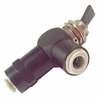PNEUMADYNE INC Toggle Valve NC 1/4 In Push In, 14F280
