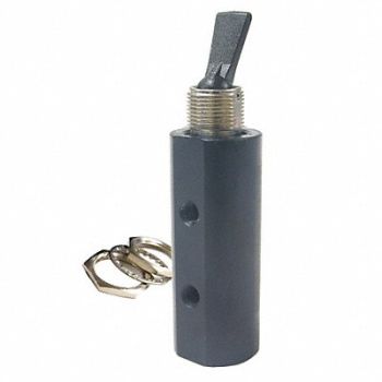 PNEUMADYNE INC Toggle Valve 4 Way Brass, 14F281