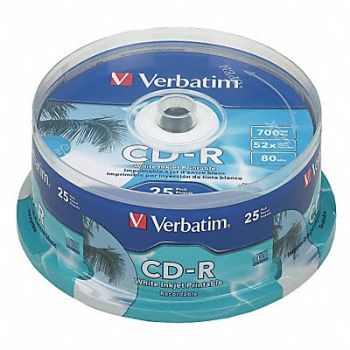 VERBATIM CD-R Disc 700 MB 80 min 52x PK100, 14F872