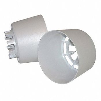 W F HARRIS LIGHTING Hood Snap-On White, 14G270