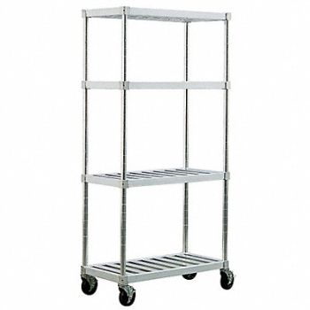 NEW AGE Mobile Pot and Pan Rack, 14G302