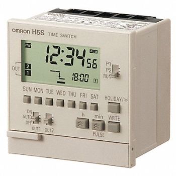 OMRON Electronic Timer 365 Days (2) SPST-NO, 14H250