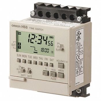 OMRON Electronic Timer 365 Days (2) SPST-NO, 14H251