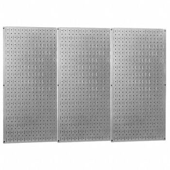 WALL CONTROL G0361 Pgbrd Panel 3/4 x32 x48 in Crcl Slttd, 14K264