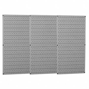 WALL CONTROL G0361 Pgbrd Panel 3/4 x32 x48 in Crcl Slttd, 14K267