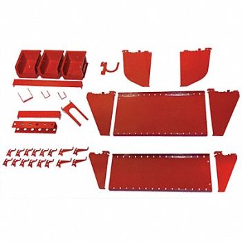WALL CONTROL G0365 Toolboard Accessory Kit 1 in, 14K280