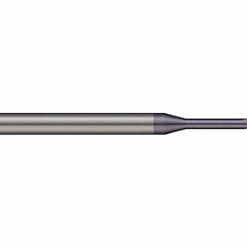 MICRO 100 Cor Rad End Mill 3.00mm Carb 0.25mm rad, 14K444