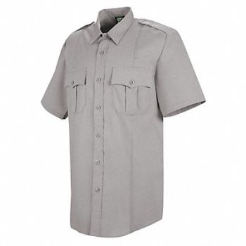 HORACE SMALL New Dimension Stretch Dress Shirt Gray, 14K892