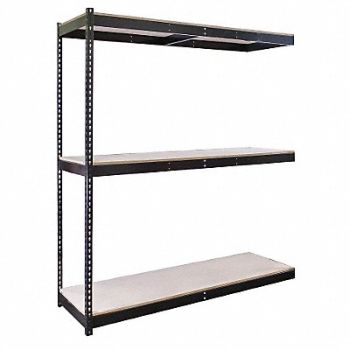 HALLOWELL Boltless Shelving 48x84x96in AdOn, 14L183