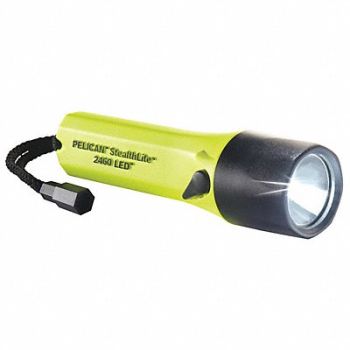 PELICAN Handheld Flashlight Plastic Yellow 183lm, 14L592