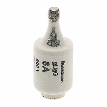 BUSSMANN Fuse 6A Class D D27 Series Time Delay, 14L619