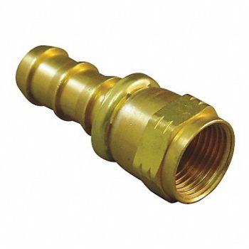 EATON AEROQUIP Hydraulic Hose Fitting Brass 7/16 -20, 14L790